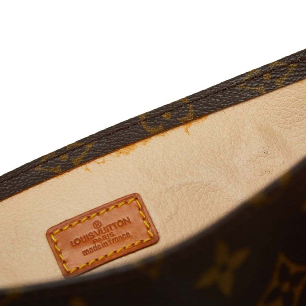LOUIS VUITTON Brown Monogram Leather Tote Bag - Picture 8 of 14